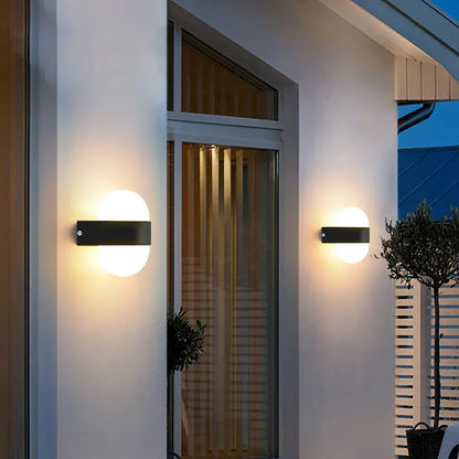 Outdoor Motion Sensor LED Wall Light 6W 12W Waterproof