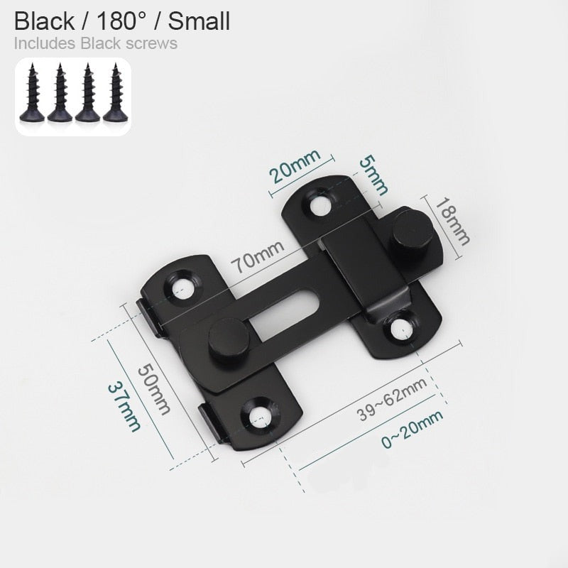 Easy Slide Closet Cabinet Lock
