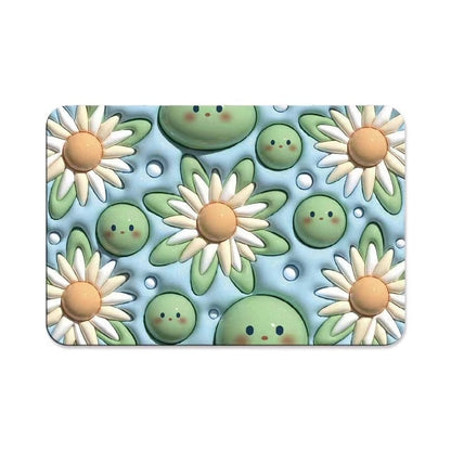 Fesara | Slip Resistant Vibrant Fast Drying Bath Mat
