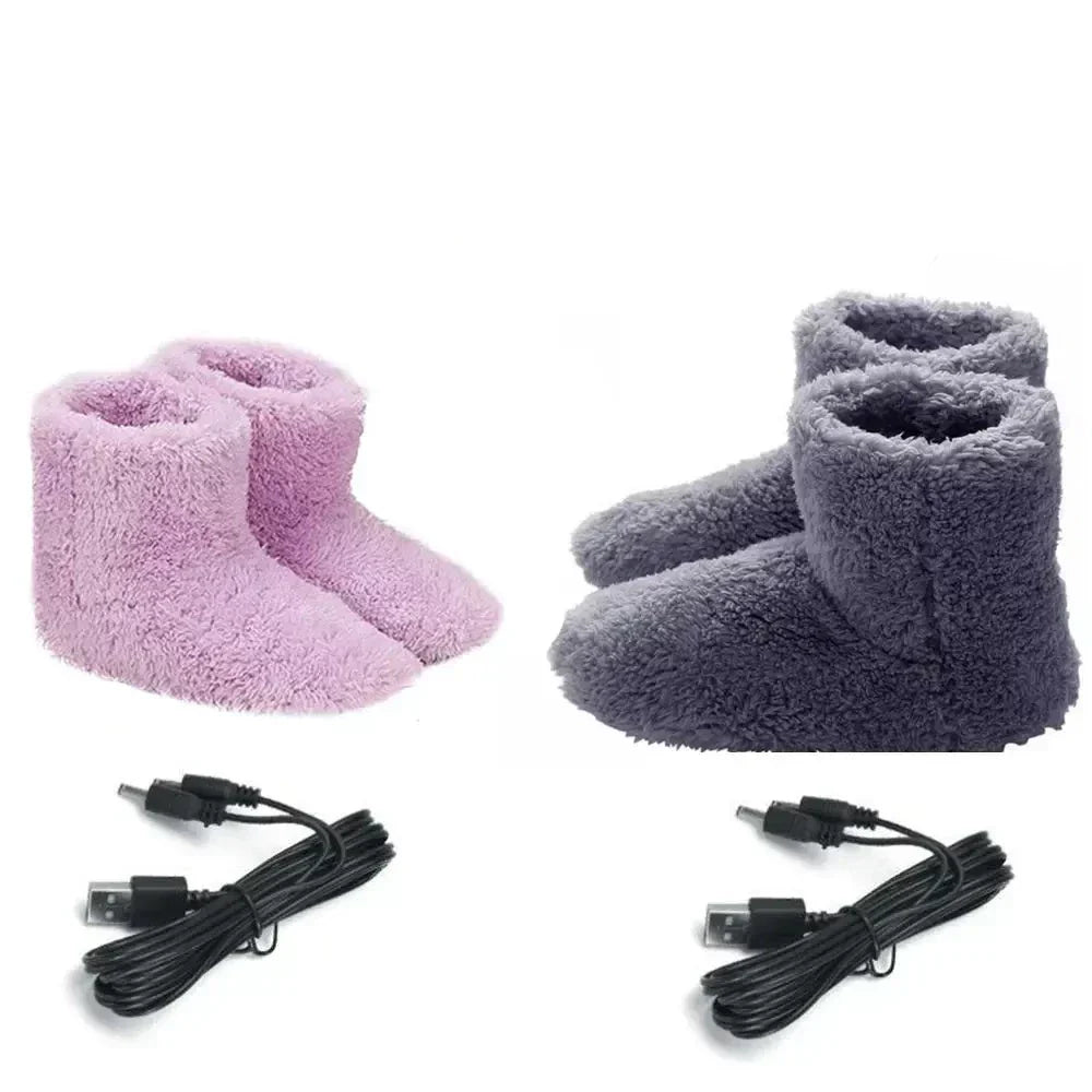 Cozy Heat Slippers for Cold Feet