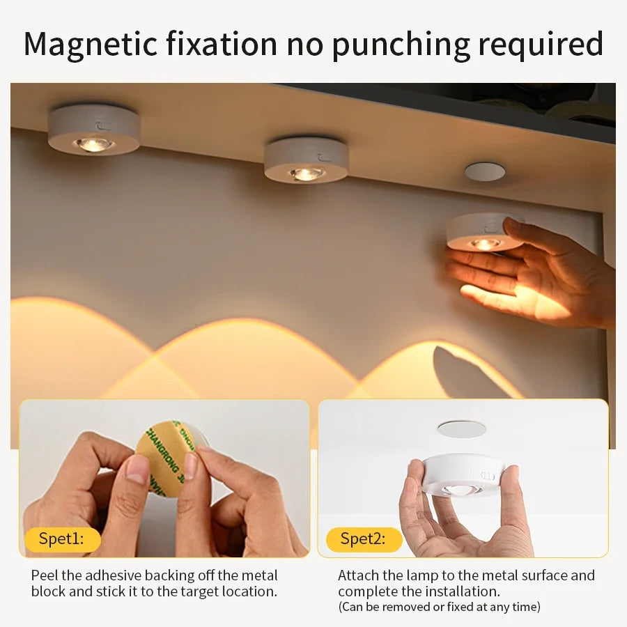 Colorful LED Portable Spotlight with Remote