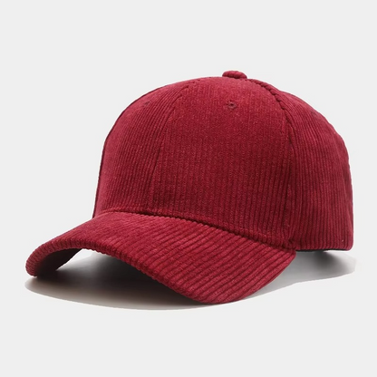 Classic Corduroy Baseball Cap Adjustable Fit