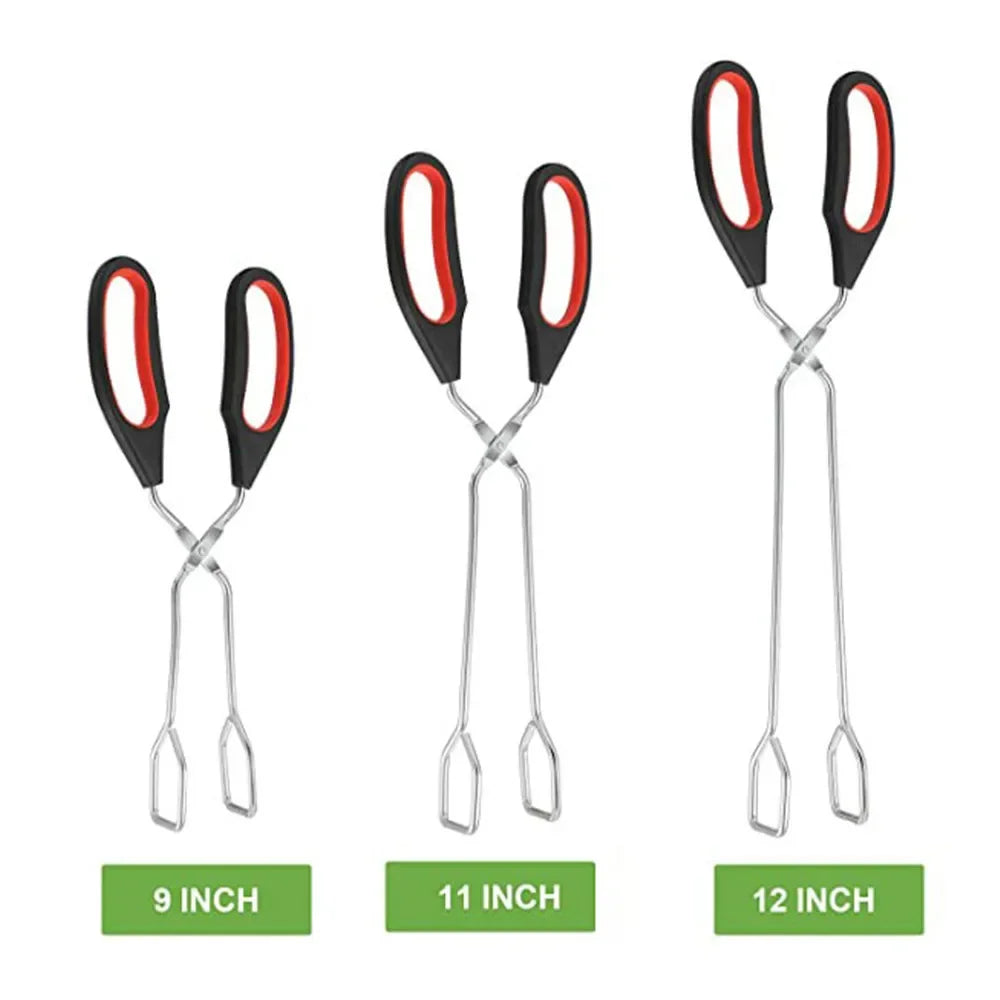 Premium Grill Tongs with Heat Resistant Grip