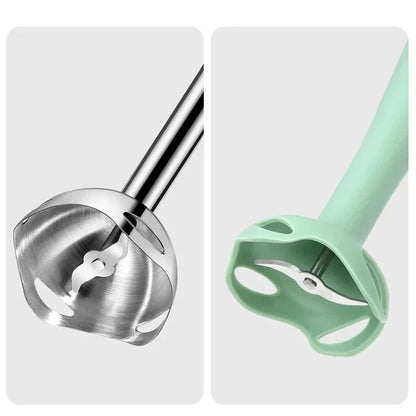 Powerful 400W Hand Blender with Stainless Steel Shaft