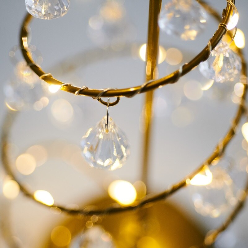 Fesara | Sparkling Tree Glass Lamp Decor
