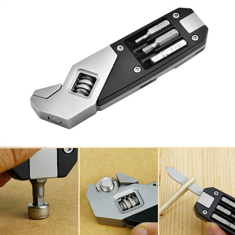 Premium Compact Stainless Steel Wrench Tool Kit - Fesara