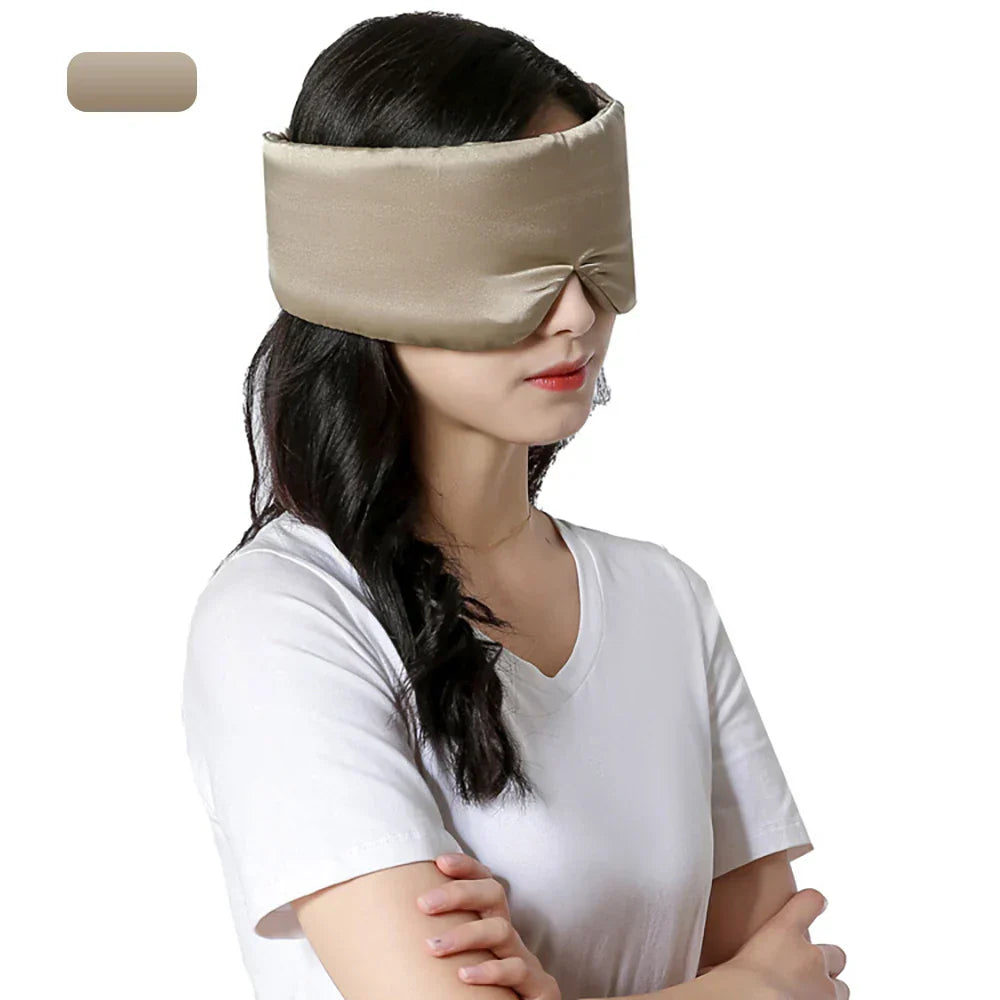 Soft Silk Sleep Eye Mask for Deep Relaxation