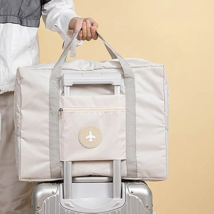 Collapsible Wheeled Duffel Bag with Extra Pockets