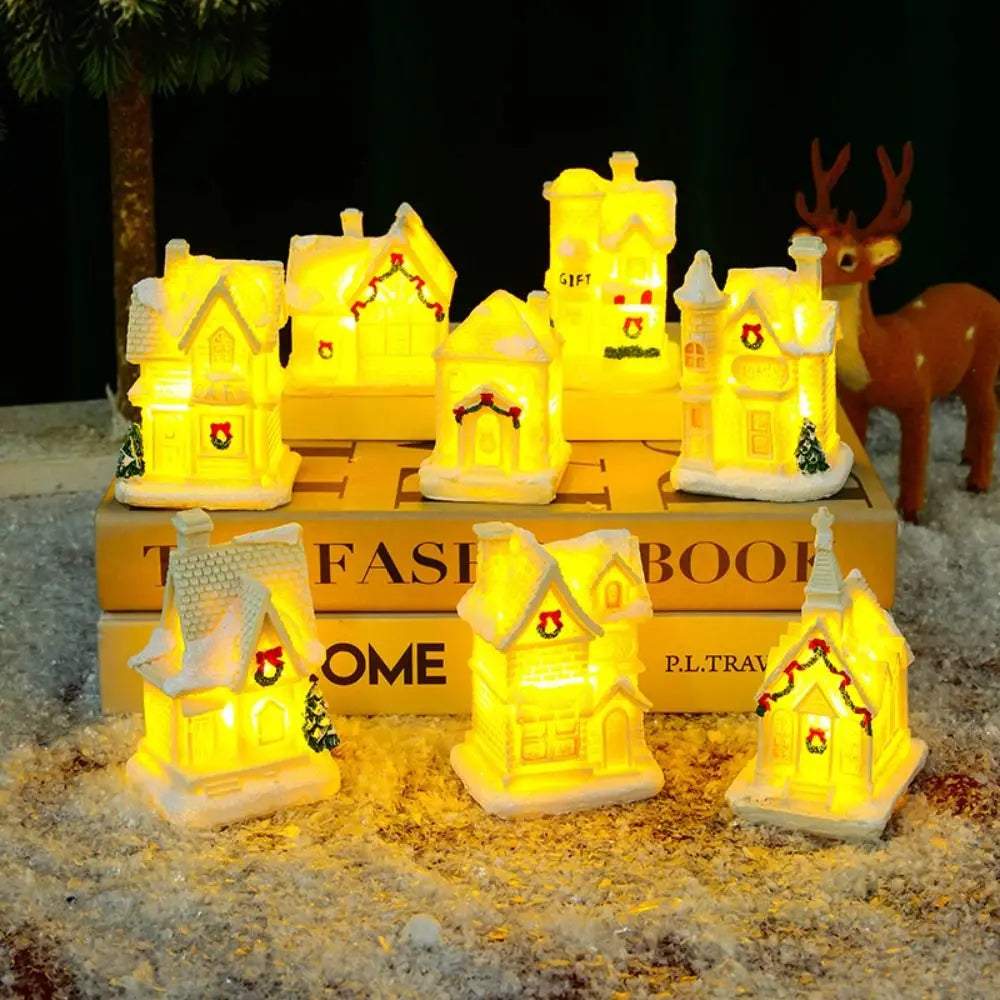 Fesara | Sparkling Snowflake Christmas Houses