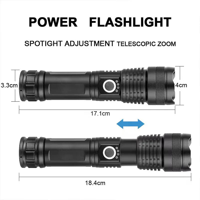 Bright Rechargeable LED Flashlight
