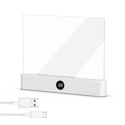 Compact LED Reading Light Bookmark with USB Power - Fesara