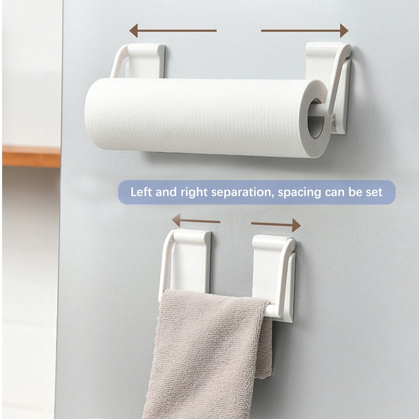 Strong Adhesive Paper Towel Roll Holder
