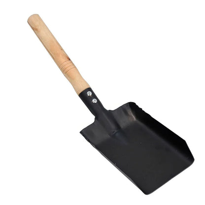 Heavy Duty Fire Pit Shovel with Wood Handle