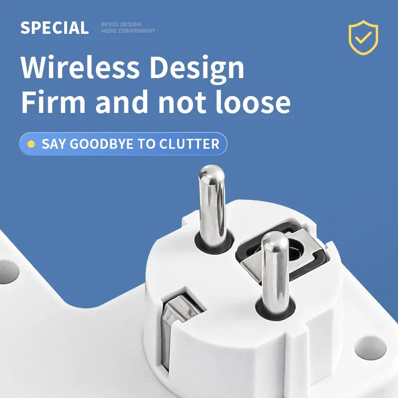 Premium Power Strip with USB-C and Surge Defender