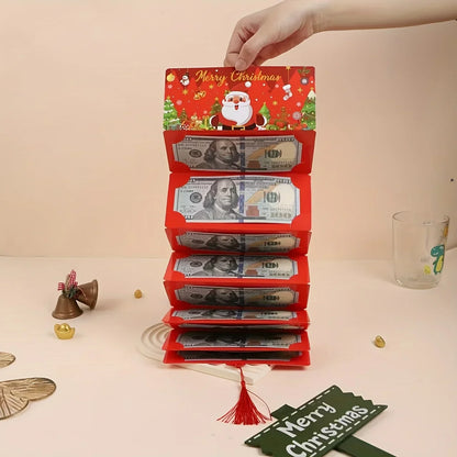 Holiday Cash Gift Card Holder Envelope