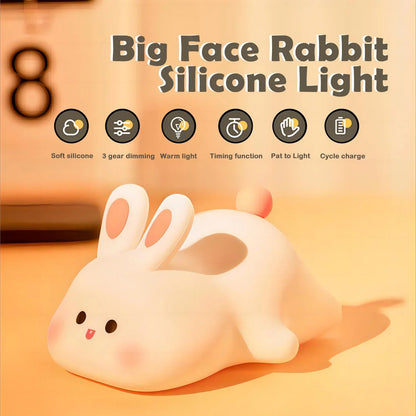 Adorable Duck LED Night Lamp Soft USB Rechargeable