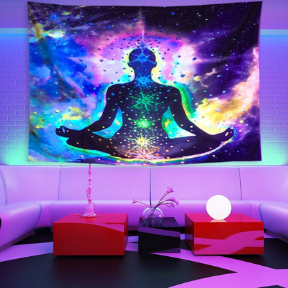 Vibrant Glow Wall Hanging Tapestry