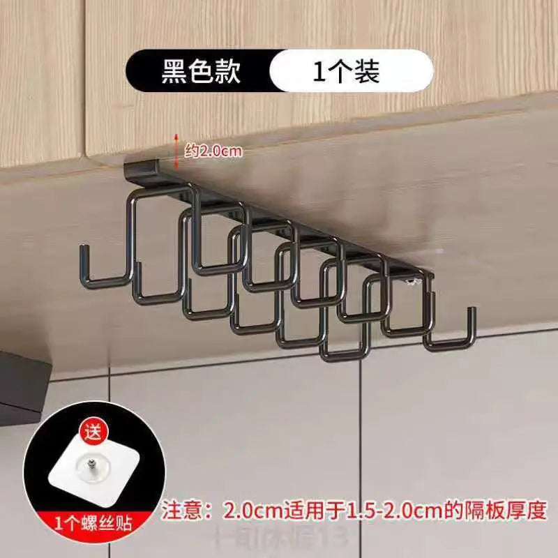 Sturdy Metal Hooks for Kitchen & Coat Storage