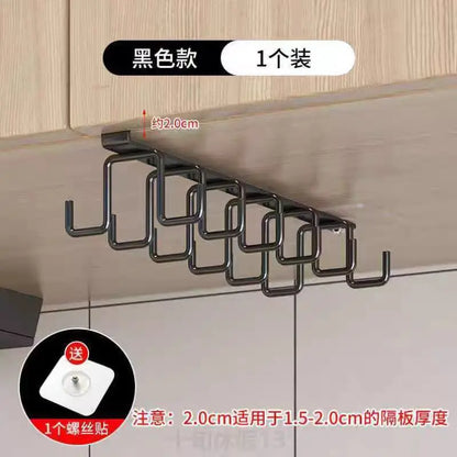 Sturdy Metal Hooks for Kitchen & Coat Storage
