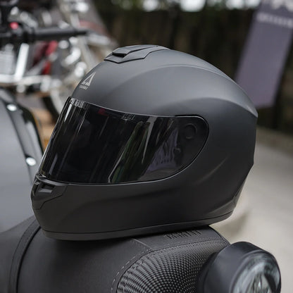 Fesara | Sleek Adult Full Face Motorcycle Helmet