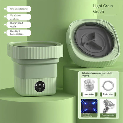 Portable Mini Folding Washing Machine for Travel