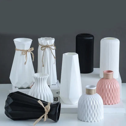 Beautiful Floral Glass Vase