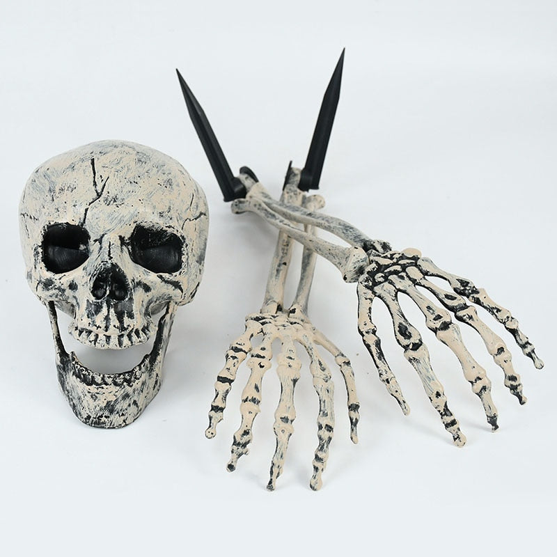 Spooky Zombie Skeleton Yard Halloween Decoration