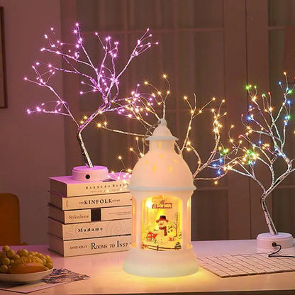 Fesara Festive Holiday LED Christmas Lanterns