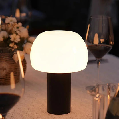 Compact LED Desk Lamp for Warm Ambient Light