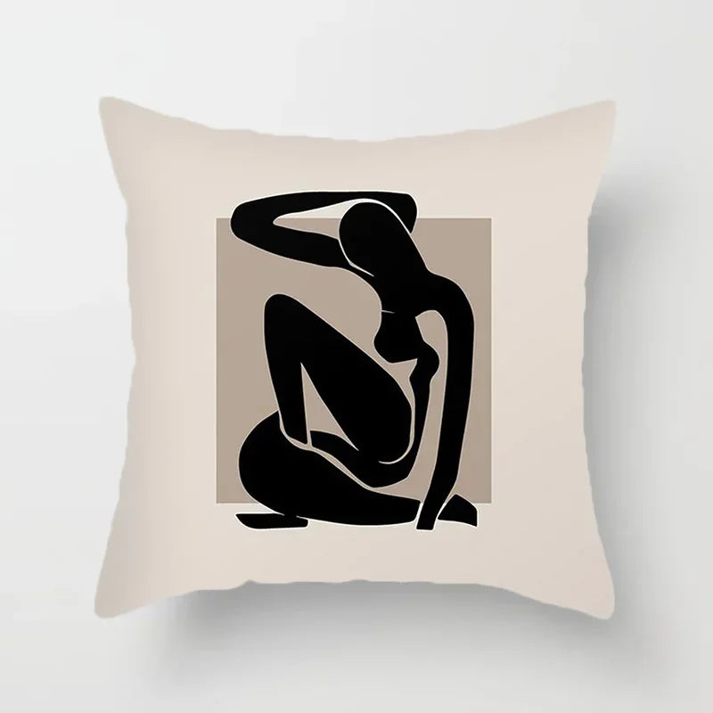 Stylish Geometric Pattern Cushion Cover