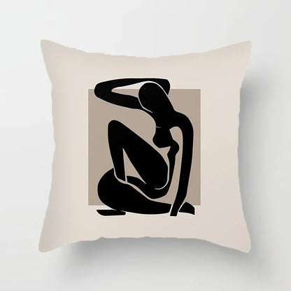 Stylish Geometric Pattern Cushion Cover