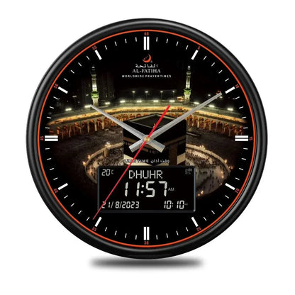 Islamic Prayer Clock with Auto Azan and 10 Sounds