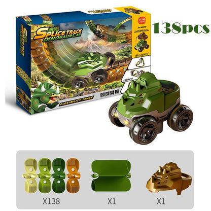 Fun Dino Car Racing Track Toy