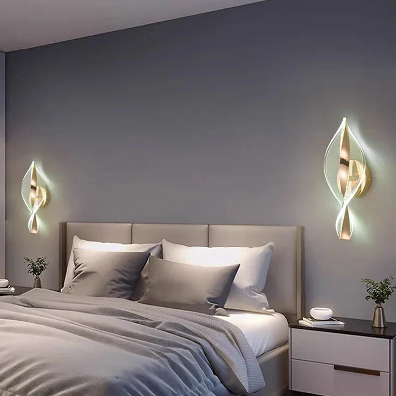 Contemporary LED Wall Lamp with Color Changing Light