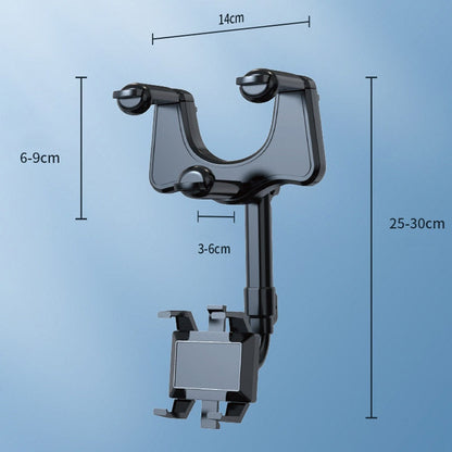 Adjustable Car Phone Mount Rear View Mirror Holder