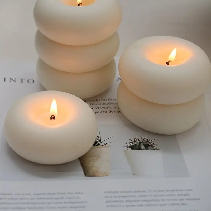 Soothing Donut Scented Smokeless Candle