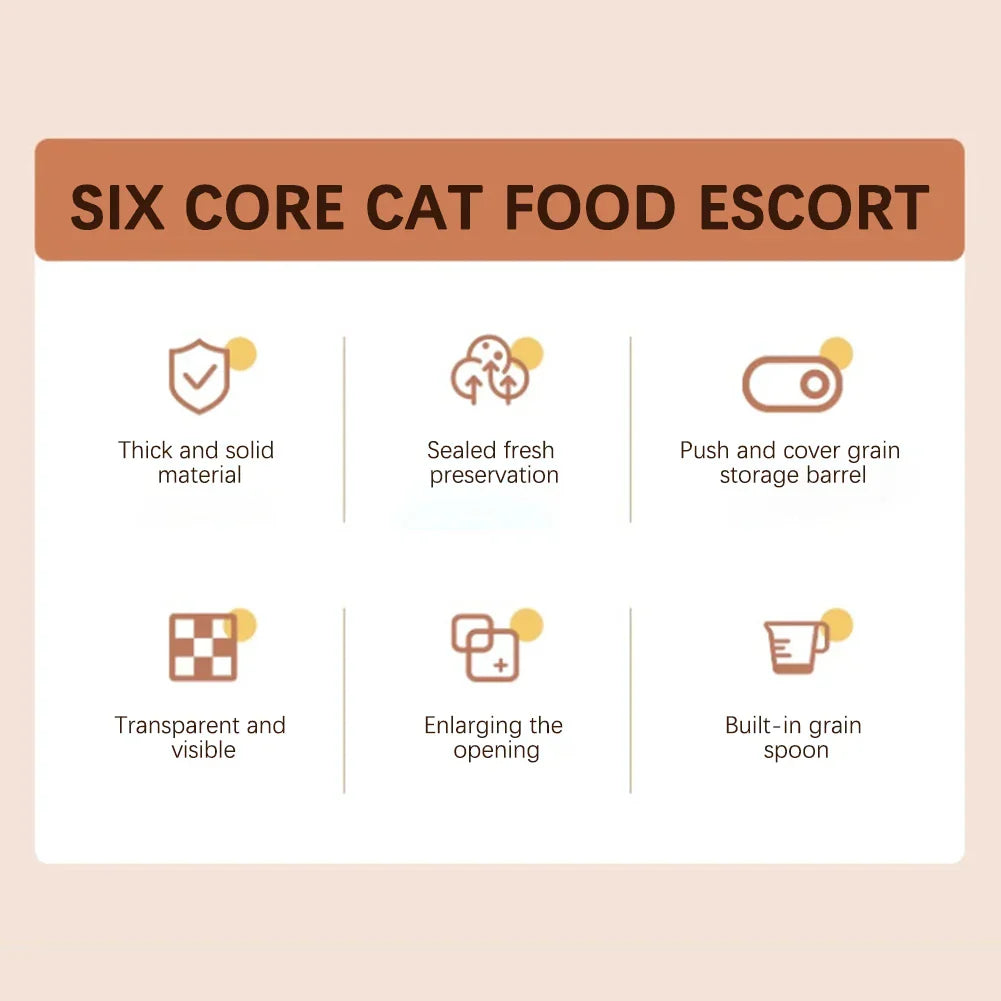 Pet Food Storage Container | Fresh & Airtight | 5/10/15L