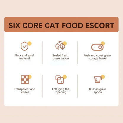 Pet Food Storage Container | Fresh & Airtight | 5/10/15L