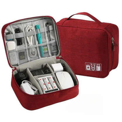 Premium Travel Cable Organizer Bag Waterproof