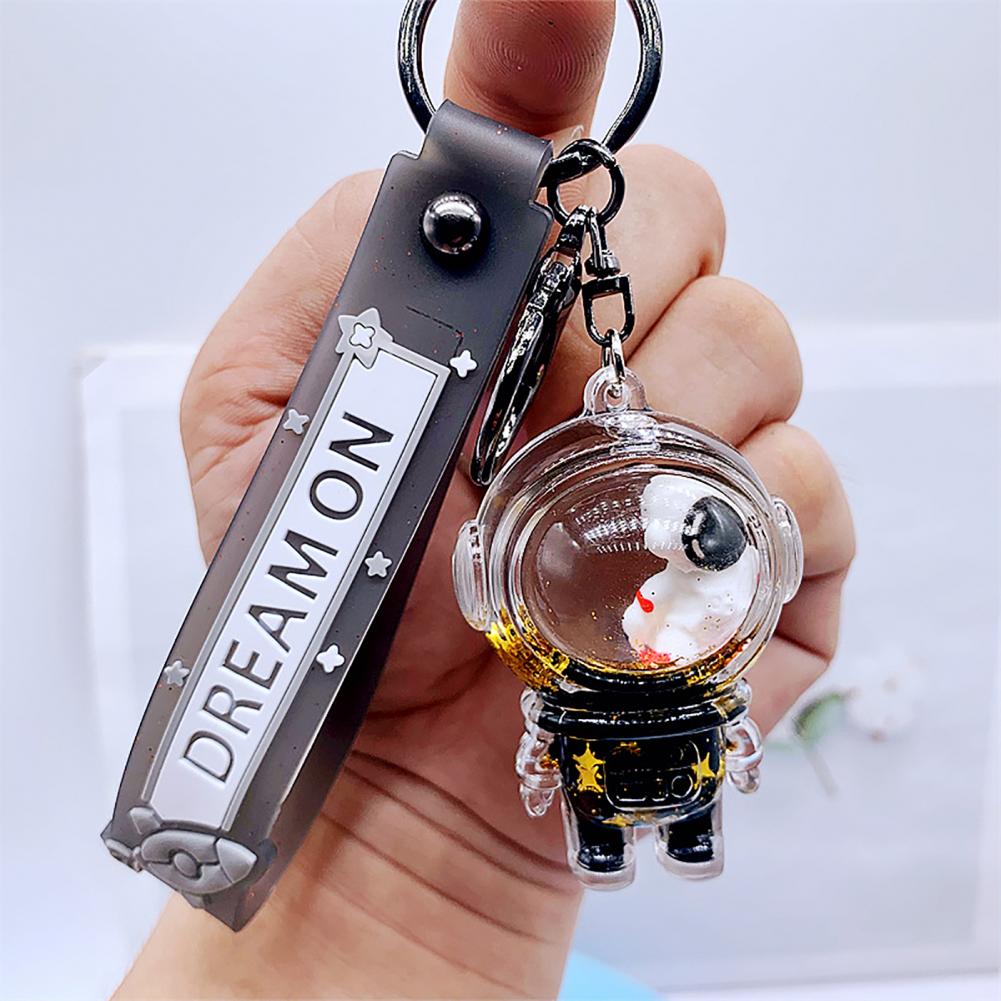 Sparkling Crystal Space Keychain