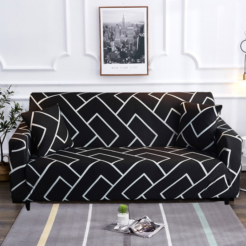 Stylish Slip Resistant Stretch Sofa Cover