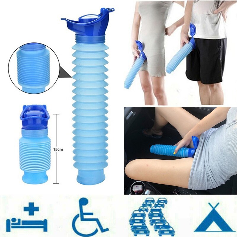 Portable Female Urinal, Collapsible Travel Toilet - Fesara