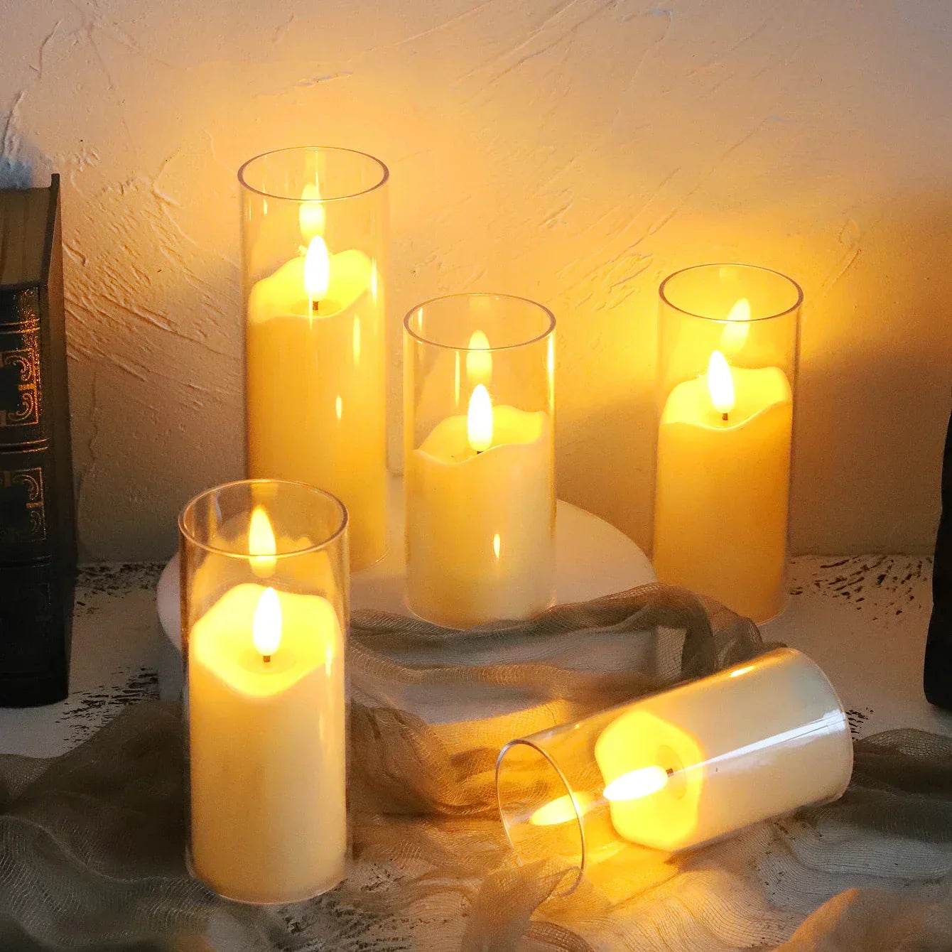 Realistic Flicker Flameless Electric Candle