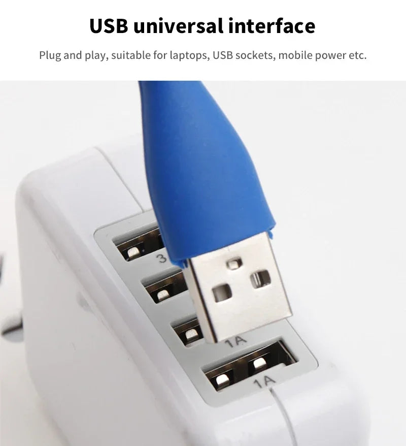 Flexible USB LED Desk Lamp