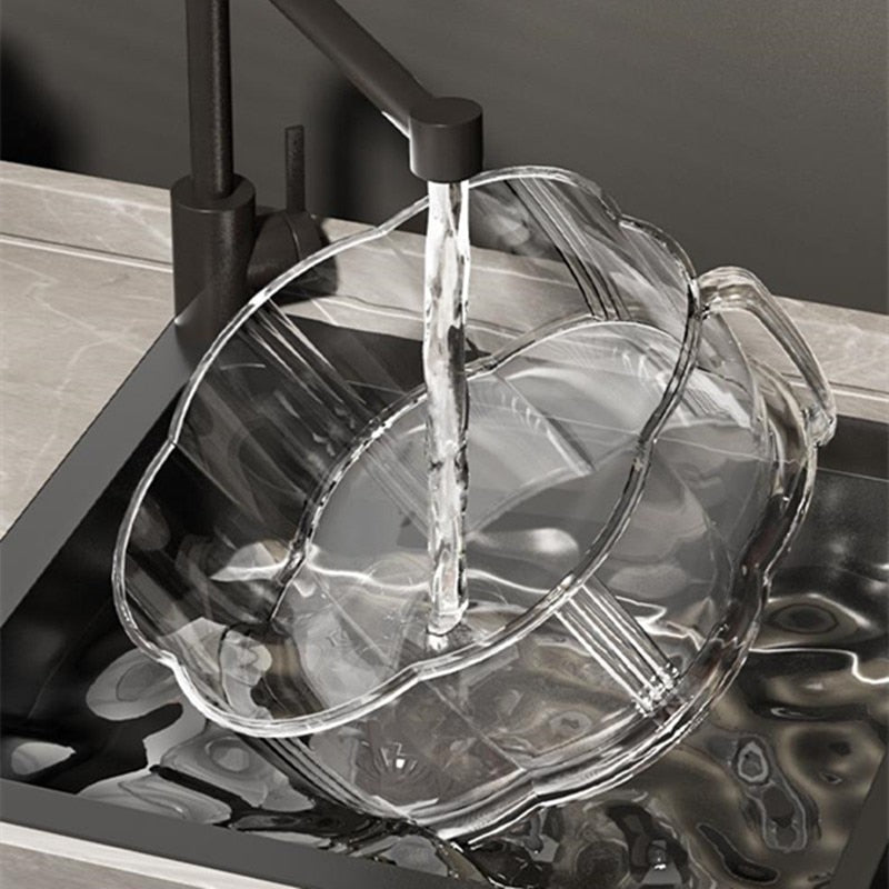 Collapsible Microwave Food Splash Guard