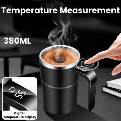 Smart Electronic Heat Mug with Auto Stirrer