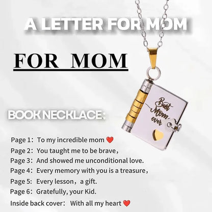 Personalized Photo Pendant Necklace with Heartfelt Message
