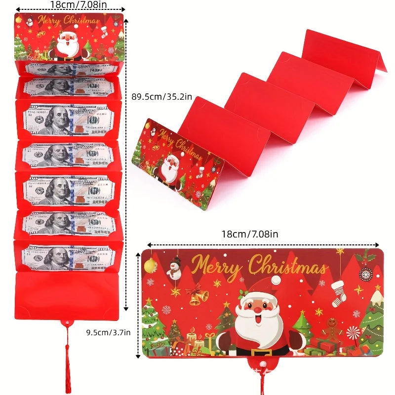 Holiday Cash Gift Card Holder Envelope