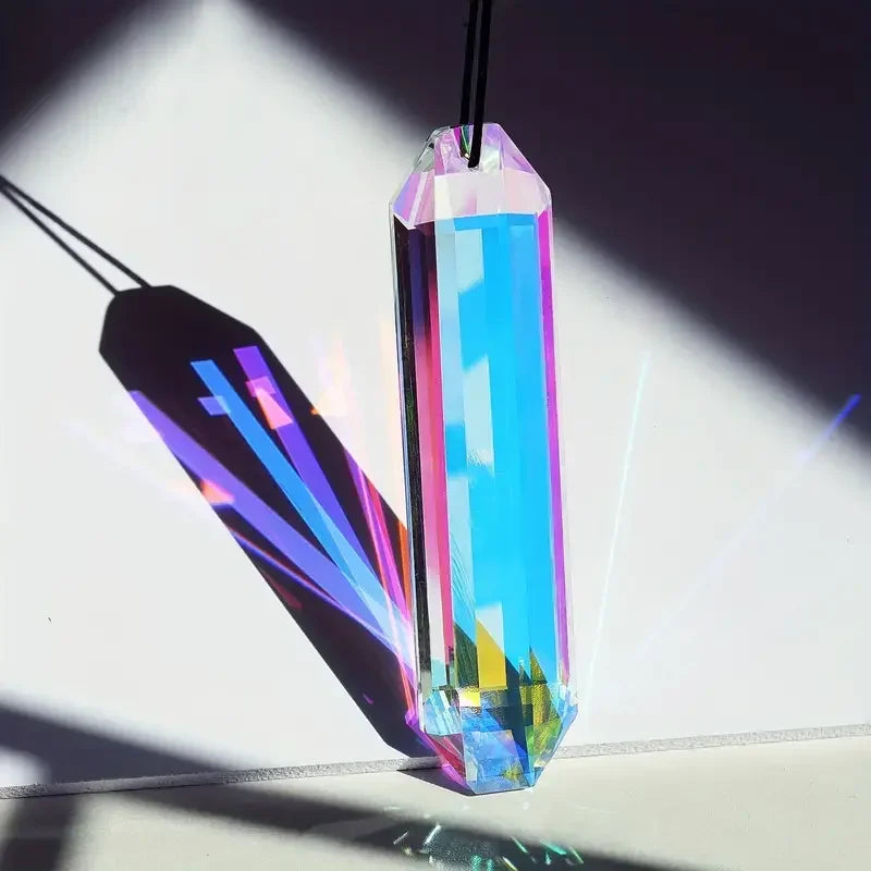 Colorful Crystal Sun Catcher Pendant Set