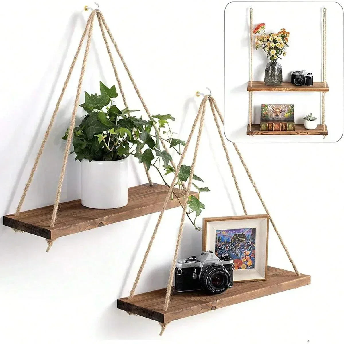 Space Saving Floating Wall Shelf